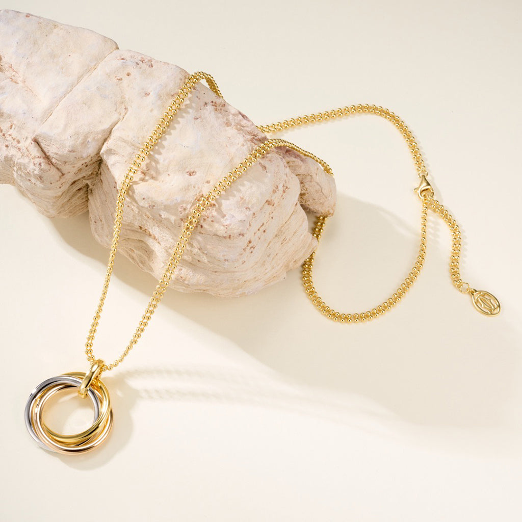 [Gaonasi Jewelry]TRINITY LARGE NECKLACE
