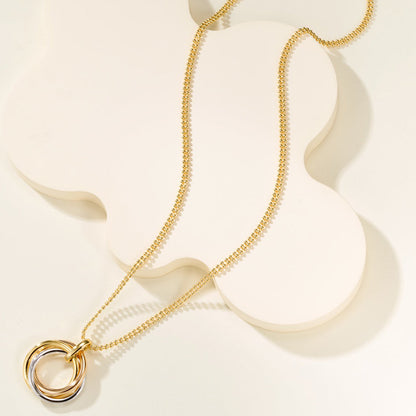 [Gaonasi Jewelry]TRINITY LARGE NECKLACE