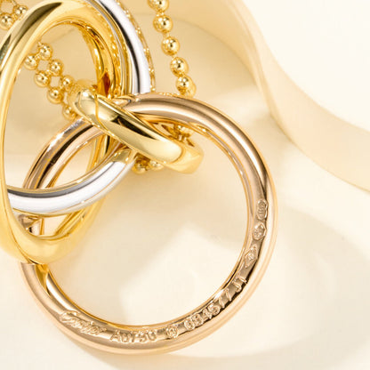 [Gaonasi Jewelry]TRINITY LARGE NECKLACE