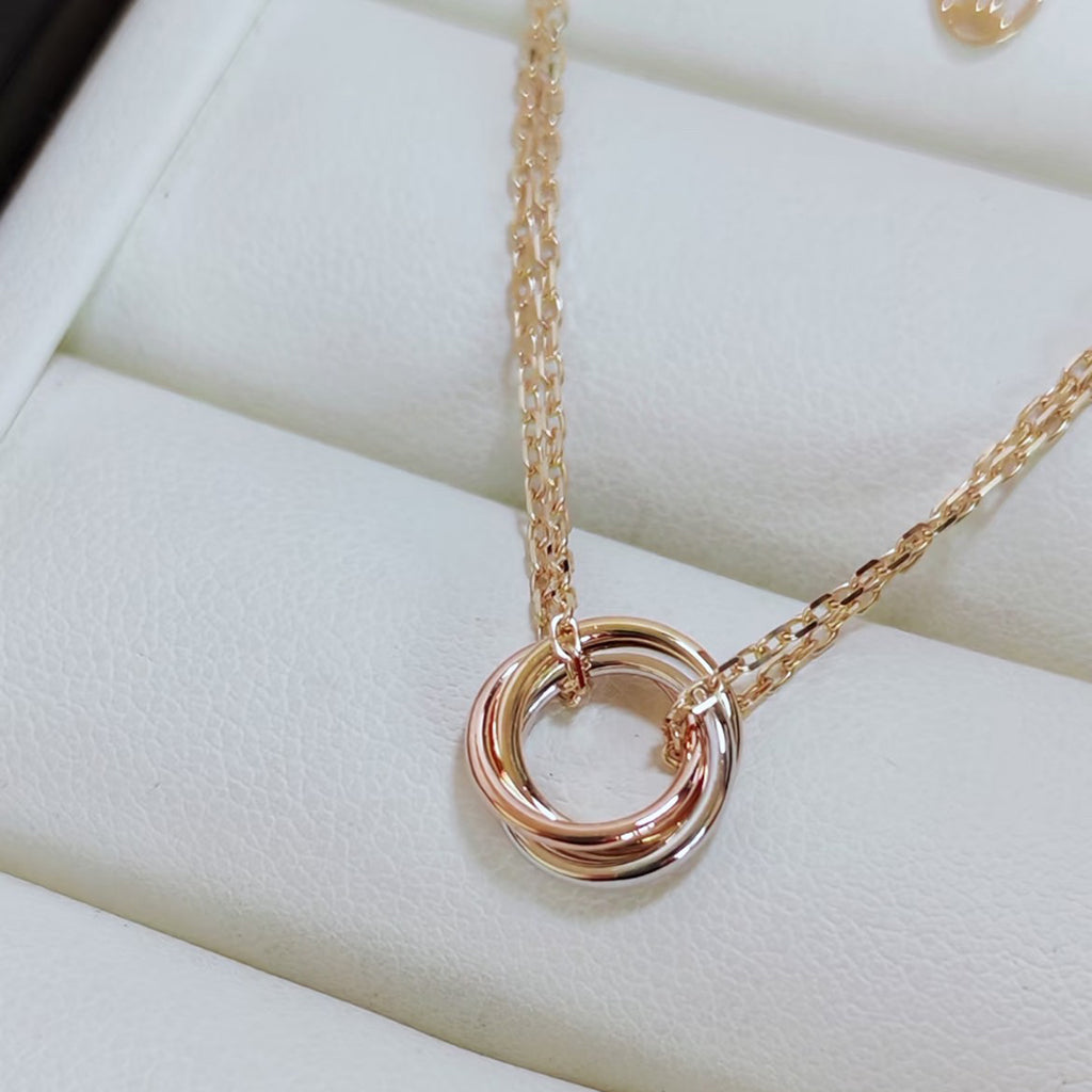 [Gaonasi Jewelry]TRINITY MINI NECKLACE
