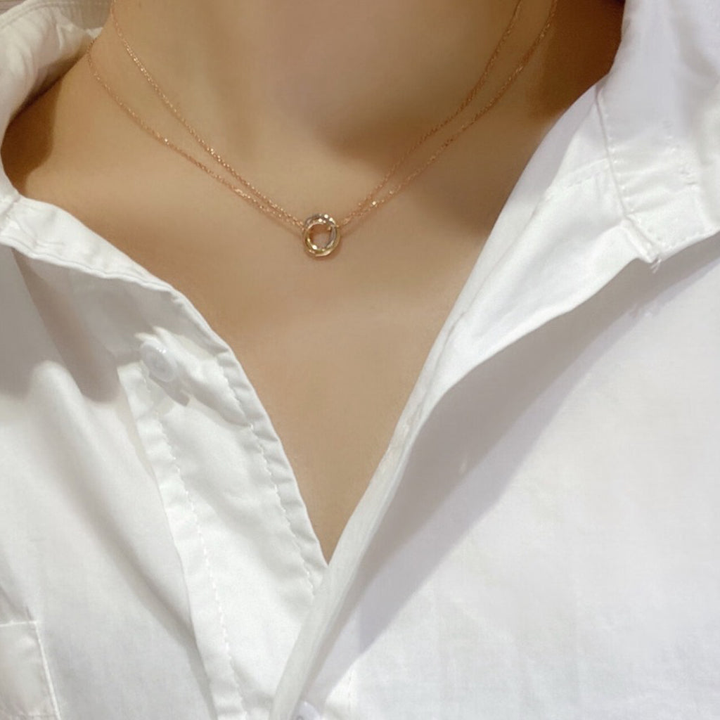 [Gaonasi Jewelry]TRINITY MINI NECKLACE