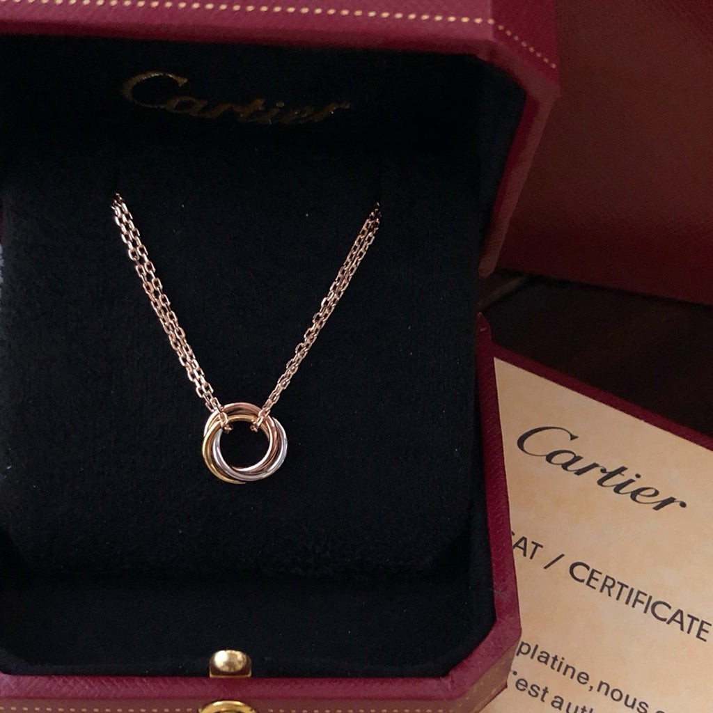 [Gaonasi Jewelry]TRINITY MINI NECKLACE
