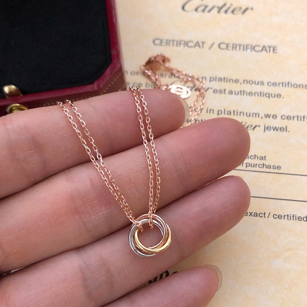 [Gaonasi Jewelry]TRINITY MINI NECKLACE