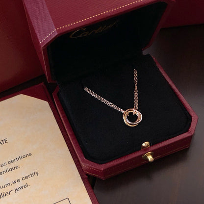 [Gaonasi Jewelry]TRINITY MINI NECKLACE