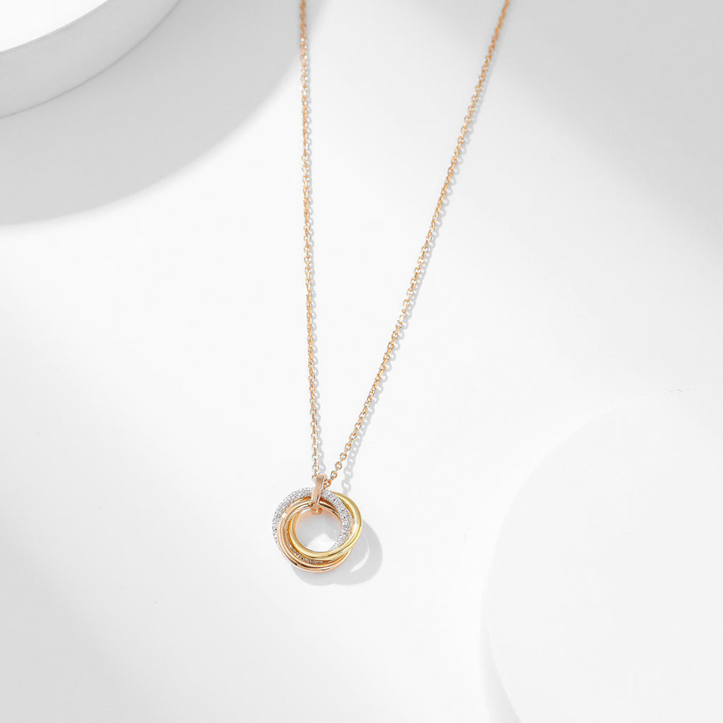 [Gaonasi Jewelry]TRINITY SMALL NECKLACE