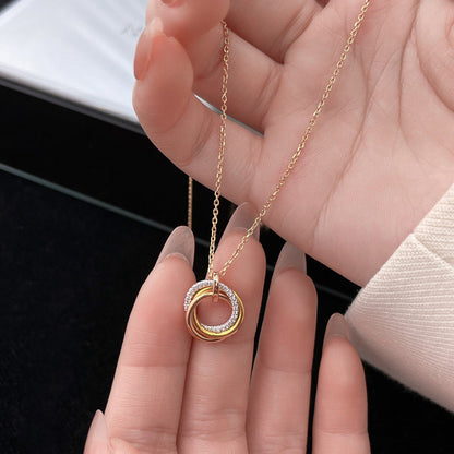 [Gaonasi Jewelry]TRINITY SMALL NECKLACE