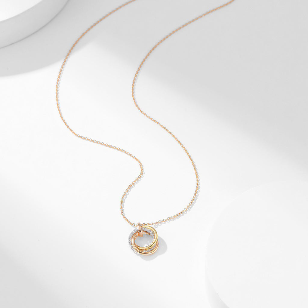 [Gaonasi Jewelry]TRINITY SMALL NECKLACE