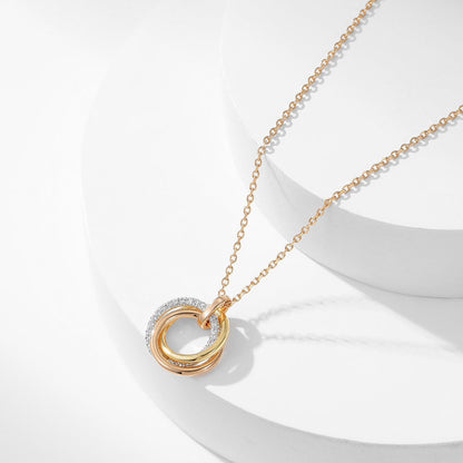 [Gaonasi Jewelry]TRINITY SMALL NECKLACE