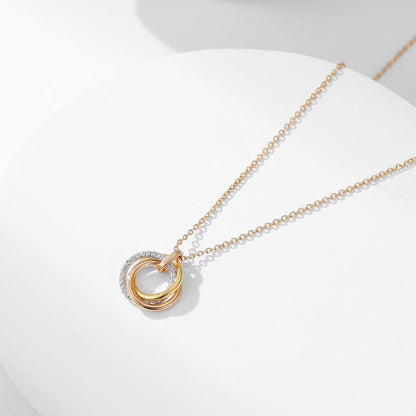 [Gaonasi Jewelry]TRINITY SMALL NECKLACE