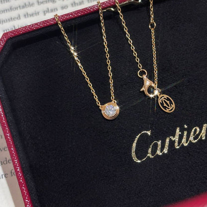 [Gaonasi Jewelry]DAMOUR DIAMOND NECKLACE