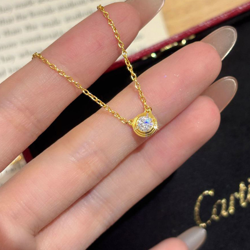 [Gaonasi Jewelry]DAMOUR DIAMOND NECKLACE