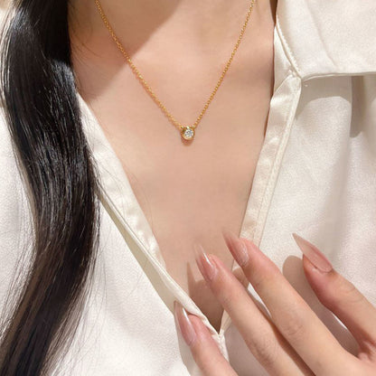 [Gaonasi Jewelry]DAMOUR DIAMOND NECKLACE