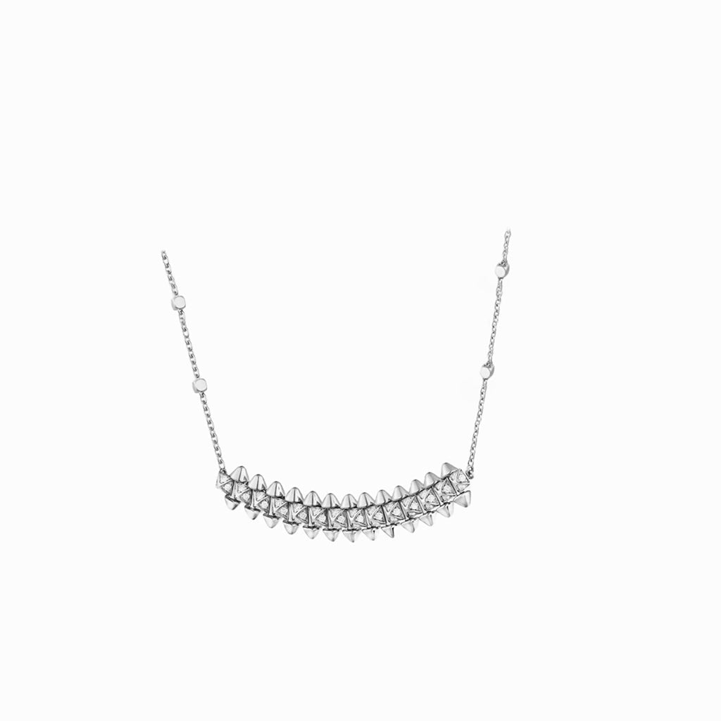 [Gaonasi Jewelry]CLASH  SMALL FULL DIAMOND NECKLACE