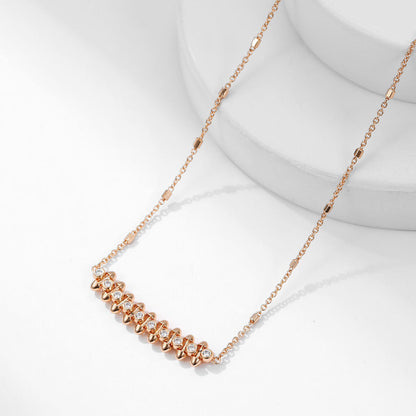 [Gaonasi Jewelry]CLASH  MEDIUM DIAMOND NECKLACE