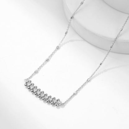 [Gaonasi Jewelry]CLASH  MEDIUM DIAMOND NECKLACE