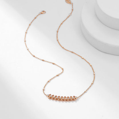 [Gaonasi Jewelry]CLASH  MEDIUM DIAMOND NECKLACE