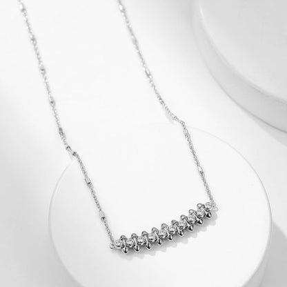 [Gaonasi Jewelry]CLASH  MEDIUM DIAMOND NECKLACE