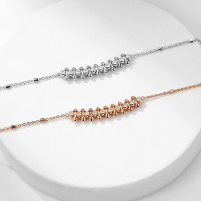 [Gaonasi Jewelry]CLASH  MEDIUM DIAMOND NECKLACE