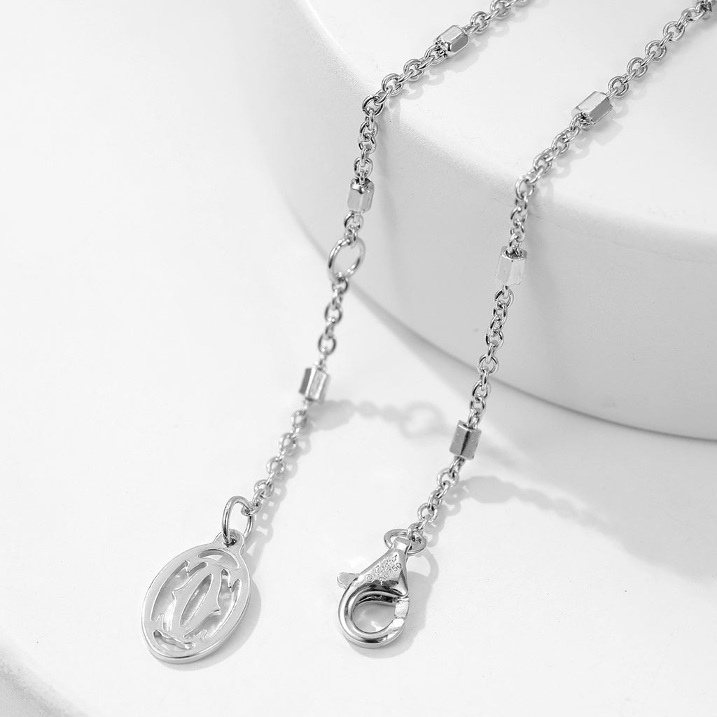 [Gaonasi Jewelry]CLASH  MEDIUM DIAMOND NECKLACE