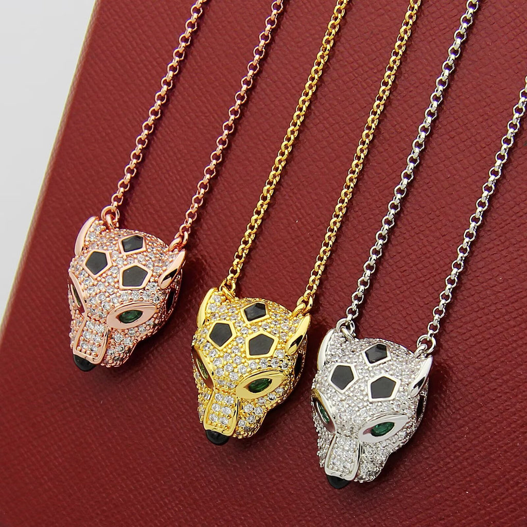 [Gaonasi Jewelry]PANTHERE FULL DIAMOND NECKLACE