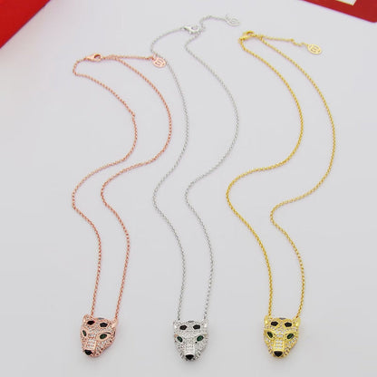 [Gaonasi Jewelry]PANTHERE FULL DIAMOND NECKLACE