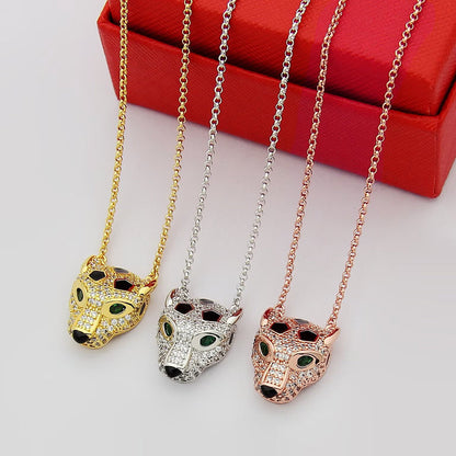 [Gaonasi Jewelry]PANTHERE FULL DIAMOND NECKLACE