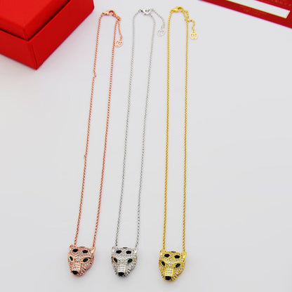 [Gaonasi Jewelry]PANTHERE FULL DIAMOND NECKLACE