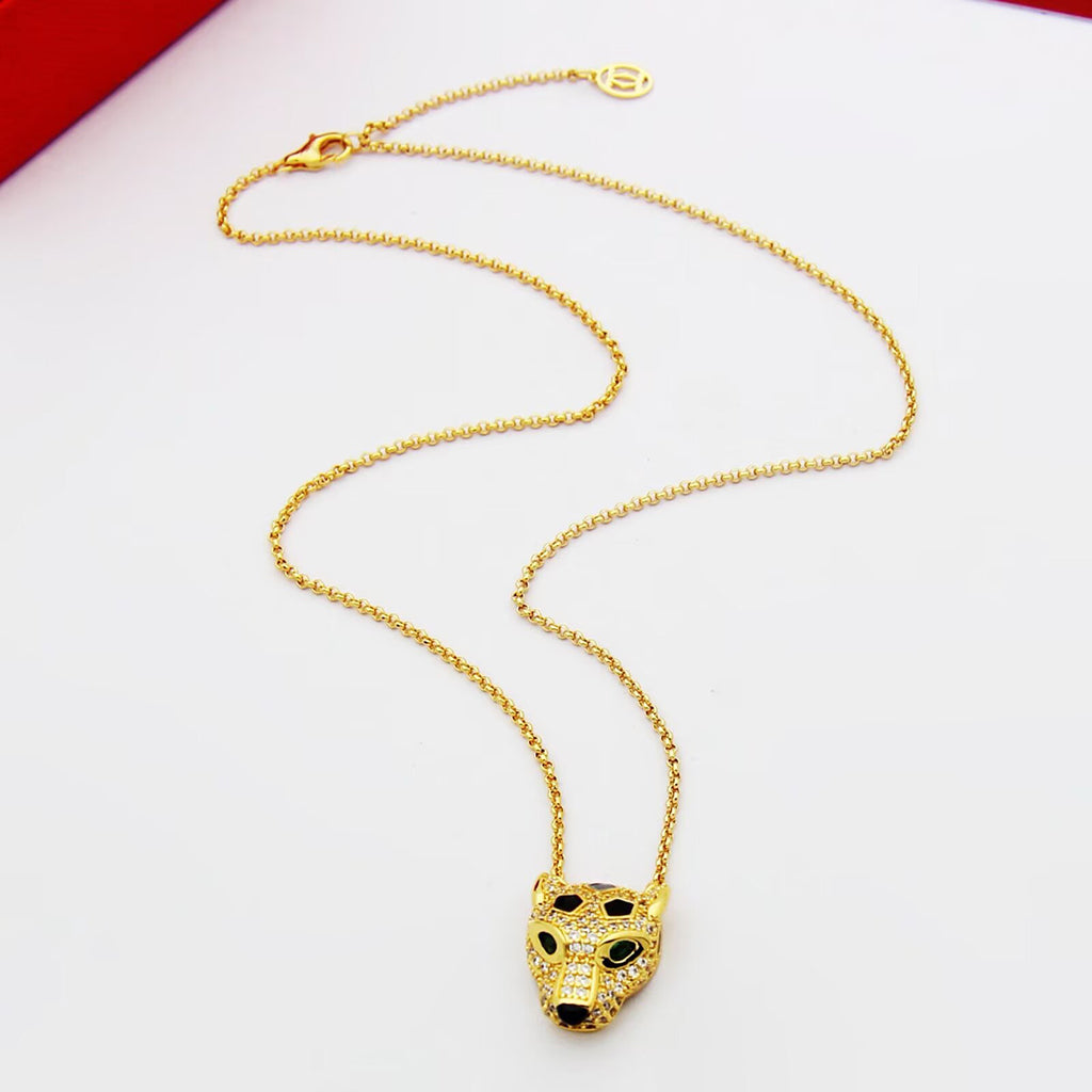 [Gaonasi Jewelry]PANTHERE FULL DIAMOND NECKLACE