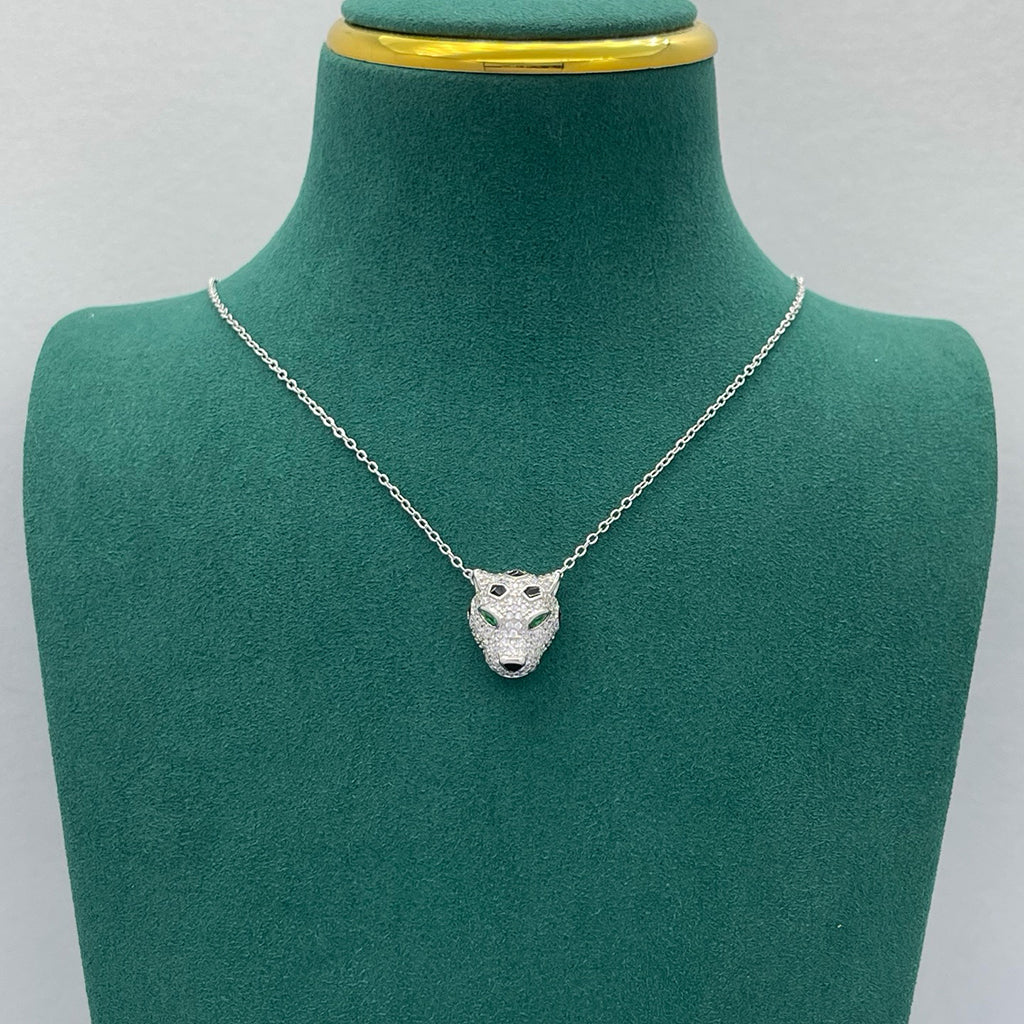 [Gaonasi Jewelry]PANTHERE FULL DIAMOND NECKLACE