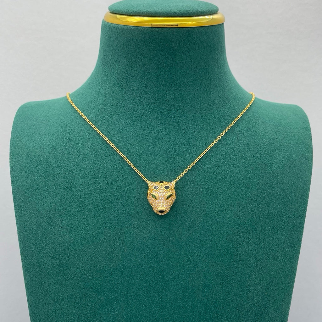 [Gaonasi Jewelry]PANTHERE FULL DIAMOND NECKLACE