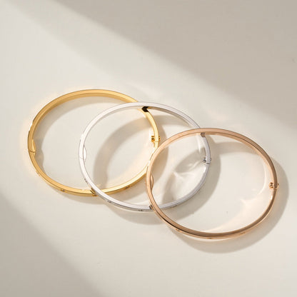 [Gaonasi Jewelry]LOVE BRACELET 3.65MM 10 DIAMONDS