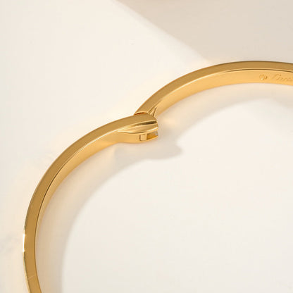 [Gaonasi Jewelry]LOVE BRACELET 3.65MM 10 DIAMONDS