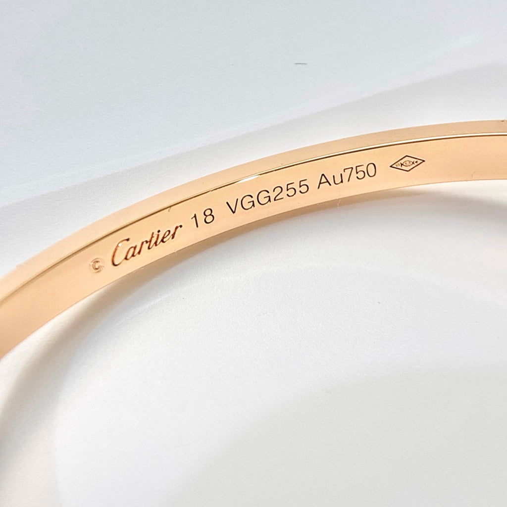 [Gaonasi Jewelry]LOVE BRACELET 3.65MM DIAMOND-PAVED
