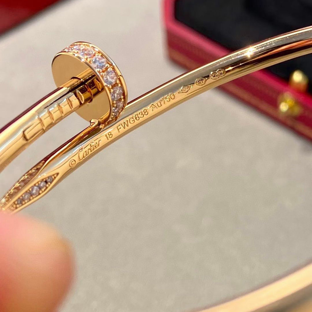[Gaonasi Jewelry]JUSTE BRACELET 2.5MM DIAMONDS