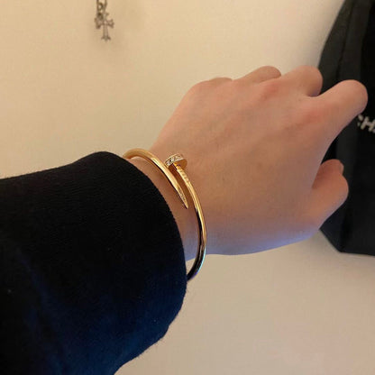 [Gaonasi Jewelry]JUSTE BRACELET 2.5MM DIAMONDS