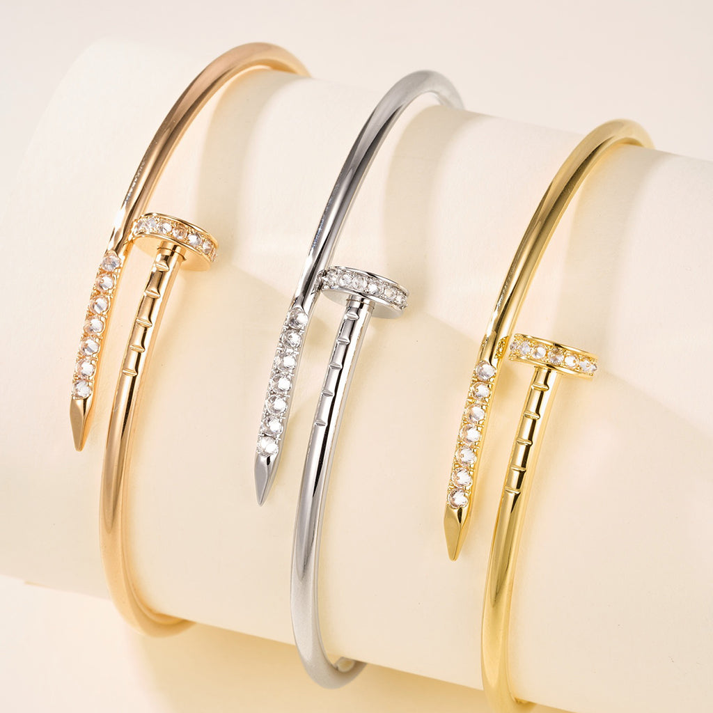 [Gaonasi Jewelry]JUSTE BRACELET 2.5MM DIAMONDS