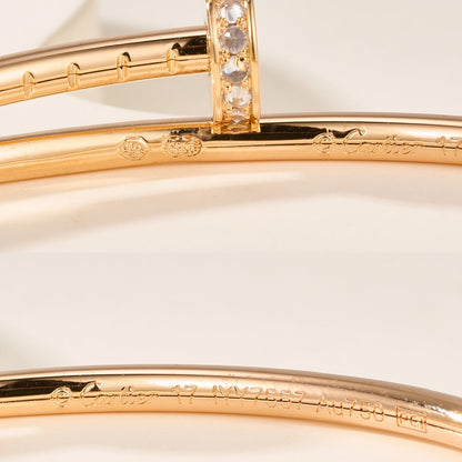 [Gaonasi Jewelry]JUSTE BRACELET 2.5MM DIAMONDS