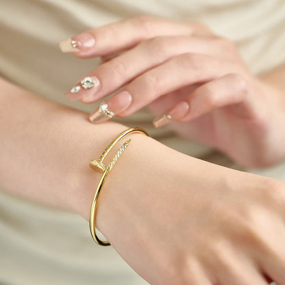 [Gaonasi Jewelry]JUSTE BRACELET 2.5MM DIAMONDS