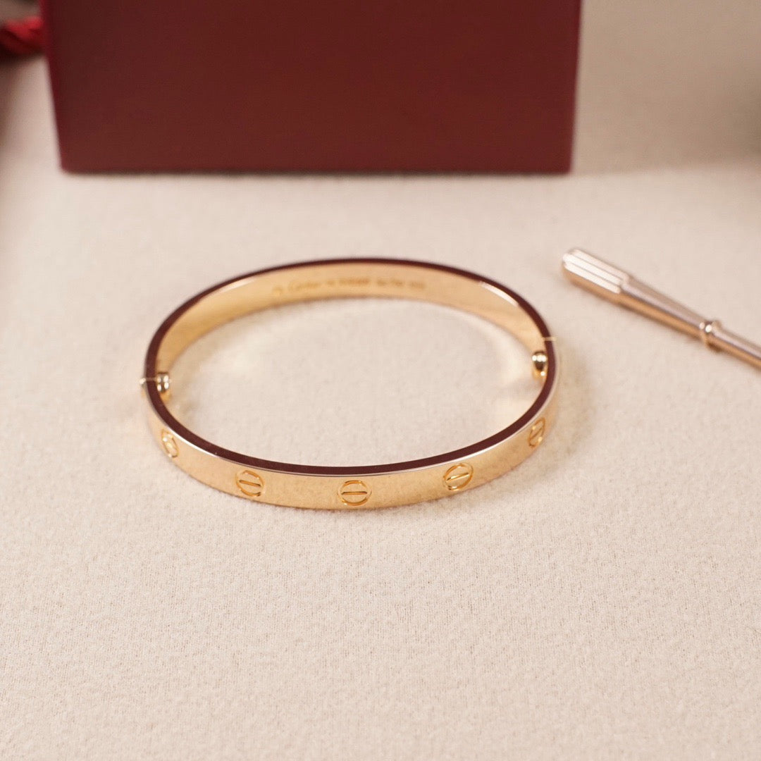 [Gaonasi Jewelry]LOVE BRACELET 6.1MM NO DIAMONDS