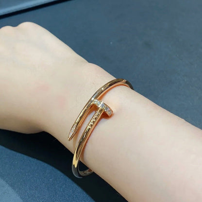 [Gaonasi Jewelry]JUSTE BRACELET 3.5MM DIAMONDS