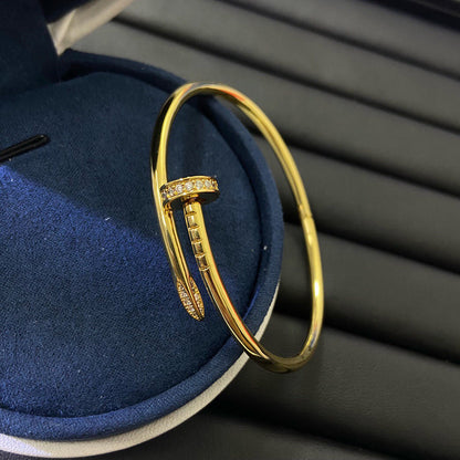 [Gaonasi Jewelry]JUSTE BRACELET 3.5MM DIAMONDS