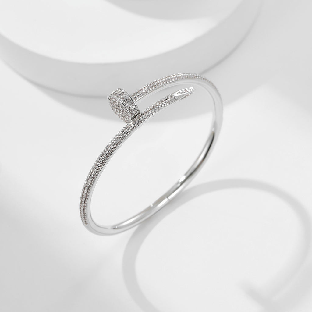 [Gaonasi Jewelry]JUSTE BRACELET 3.5MM ALL DIAMONDS