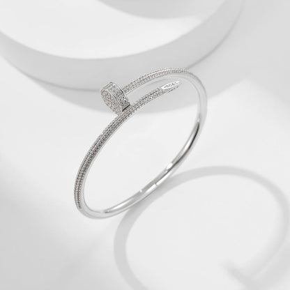 [Gaonasi Jewelry]JUSTE BRACELET 3.5MM ALL DIAMONDS