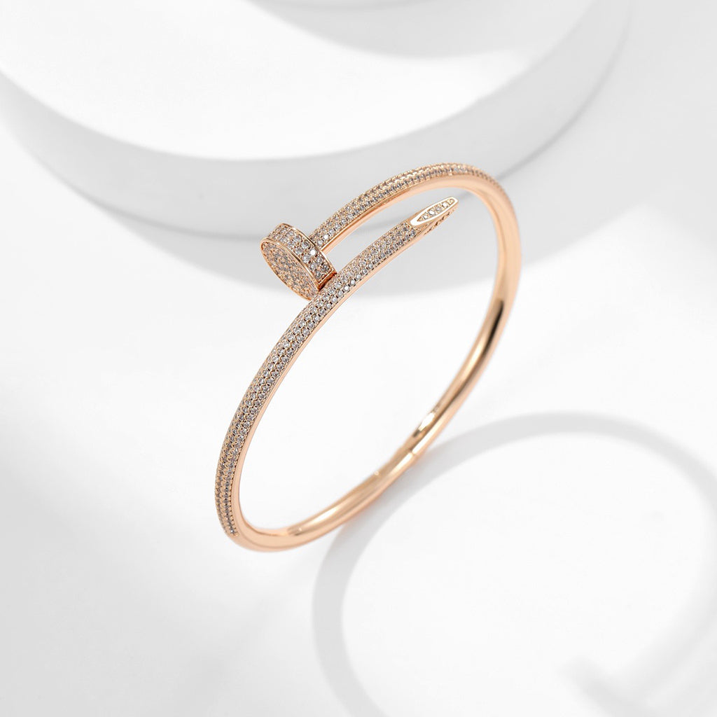 [Gaonasi Jewelry]JUSTE BRACELET 3.5MM ALL DIAMONDS