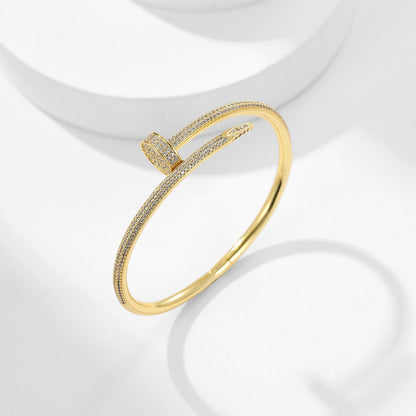 [Gaonasi Jewelry]JUSTE BRACELET 3.5MM ALL DIAMONDS