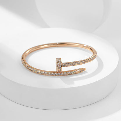 [Gaonasi Jewelry]JUSTE BRACELET 3.5MM ALL DIAMONDS