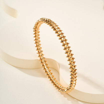 [Gaonasi Jewelry]CLASH  BRACELET MEDIUM 8MM