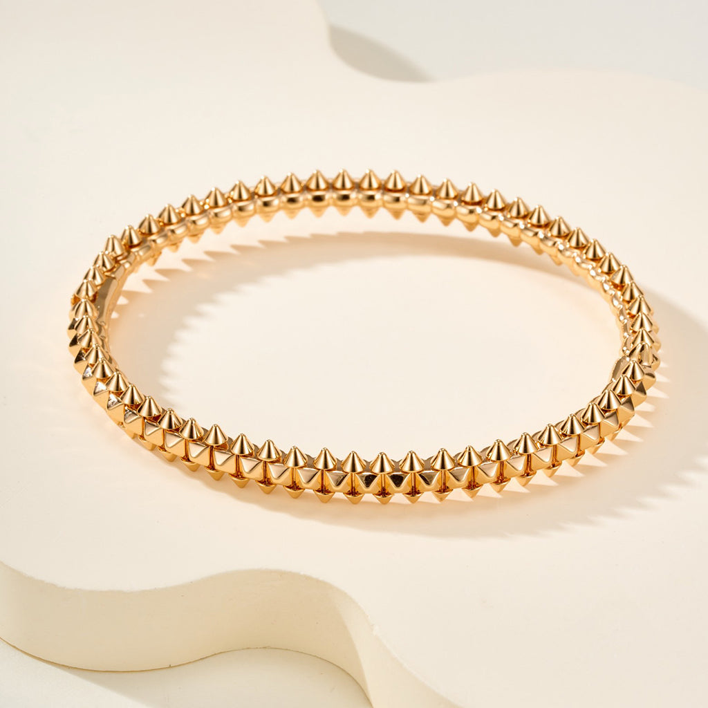 [Gaonasi Jewelry]CLASH  BRACELET MEDIUM 8MM
