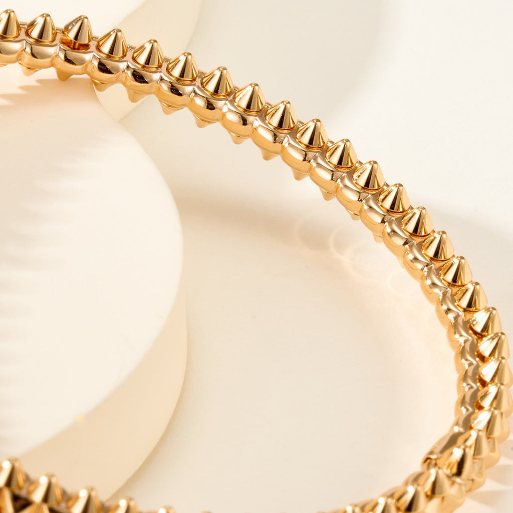 [Gaonasi Jewelry]CLASH  BRACELET MEDIUM 8MM