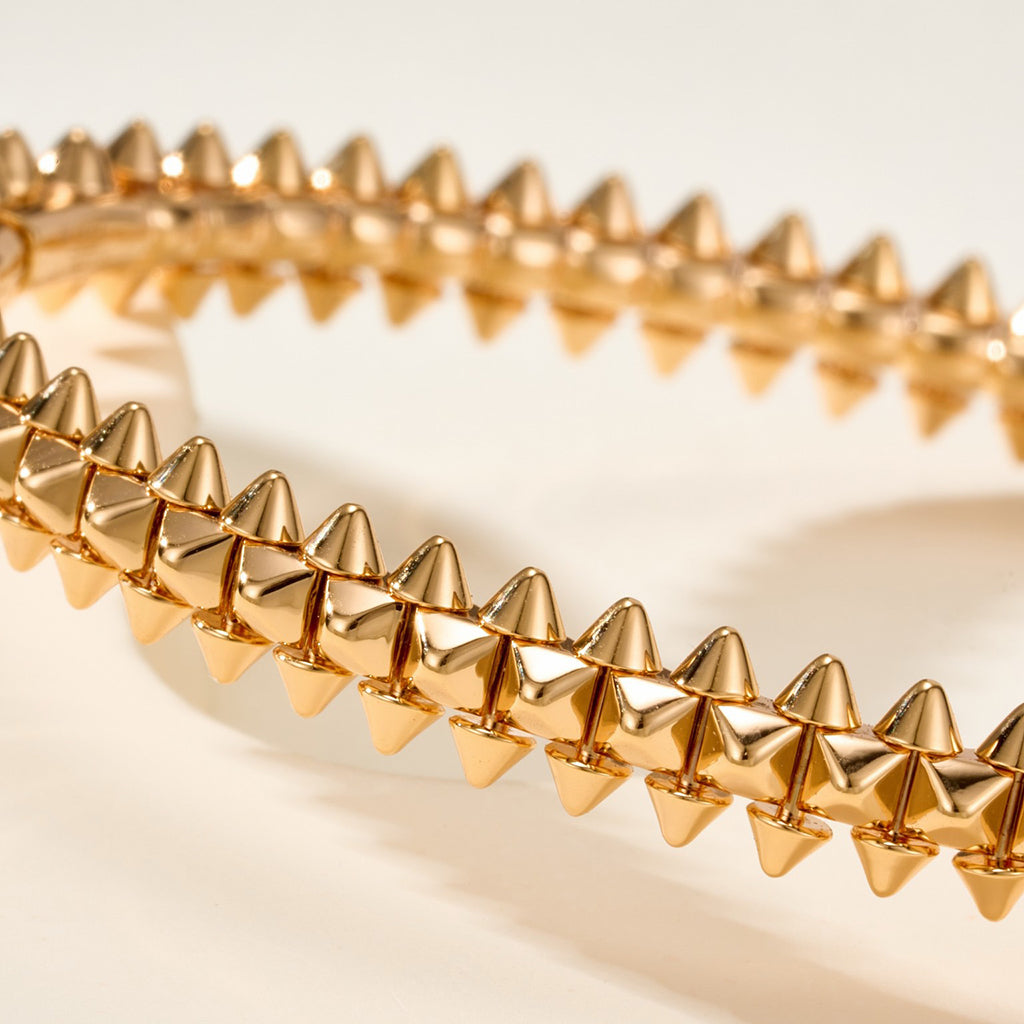 [Gaonasi Jewelry]CLASH  BRACELET MEDIUM 8MM